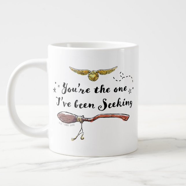 Caneca De Café Grande Você é Aquele Que Eu Estava Procurando (Esquerda)