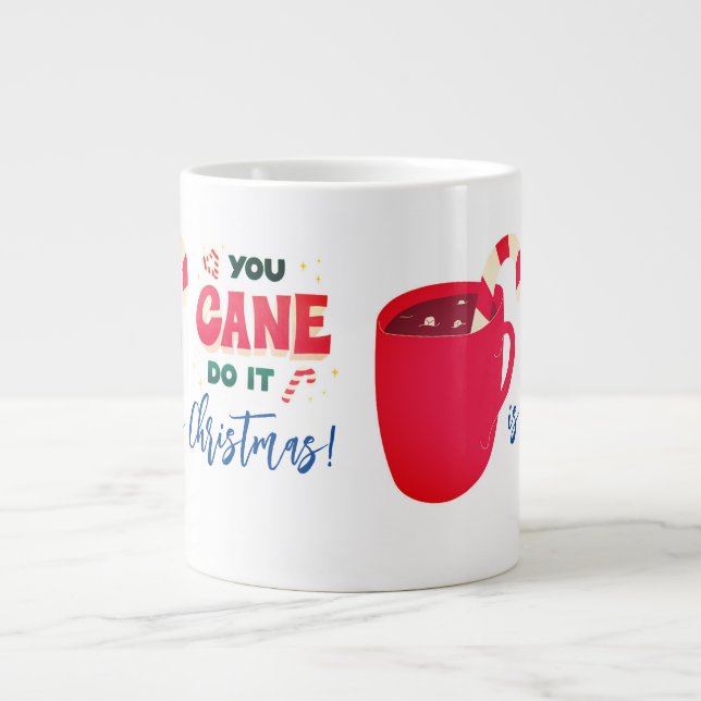 Caneca De Café Grande você vai fazer isso no natal (Frente)