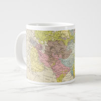 Volkerkarte von Asien - Mapa da Ásia
