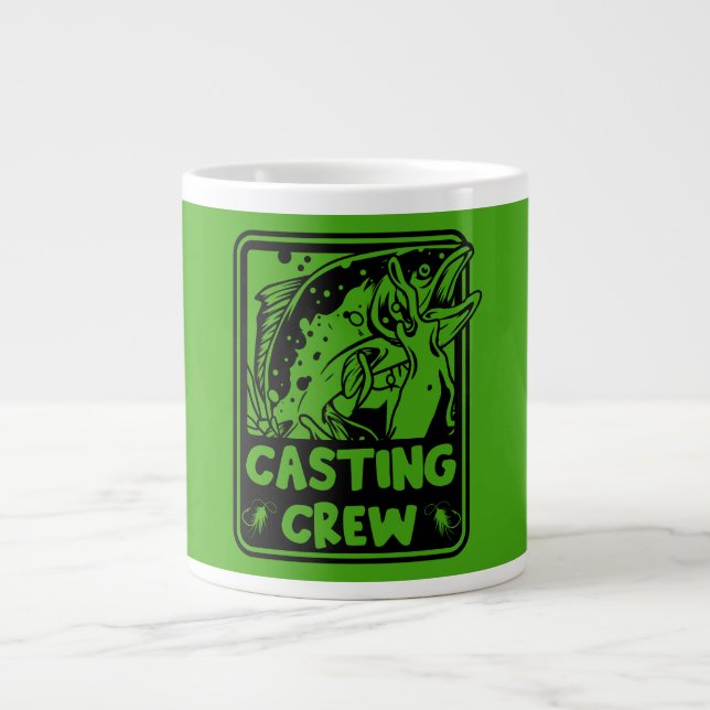 Caneca De Café Grande Voo Pesca Canadá (Frente)