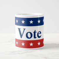 Votar estrelas de branco vermelho e azul