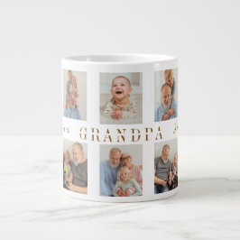 Caneca De Café Grande Vovô personalizado Mug | Fotos personalizadas