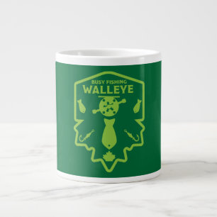 Caneca De Café Grande Walleye Fisheries Canada