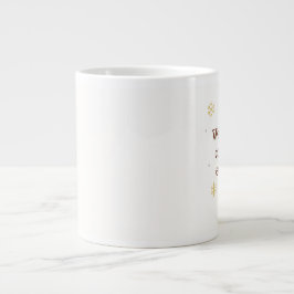 Caneca De Café Grande Warmth and Comfort | Cozy Christmas Mug 