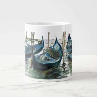 Caneca De Café Grande Watercolor Venice