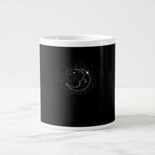 Caneca De Café Grande Whimsigoth Starry Night Won Witchy Classic