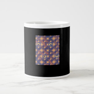 Caneca De Café Grande Whimsigoth Wallpaper Classic