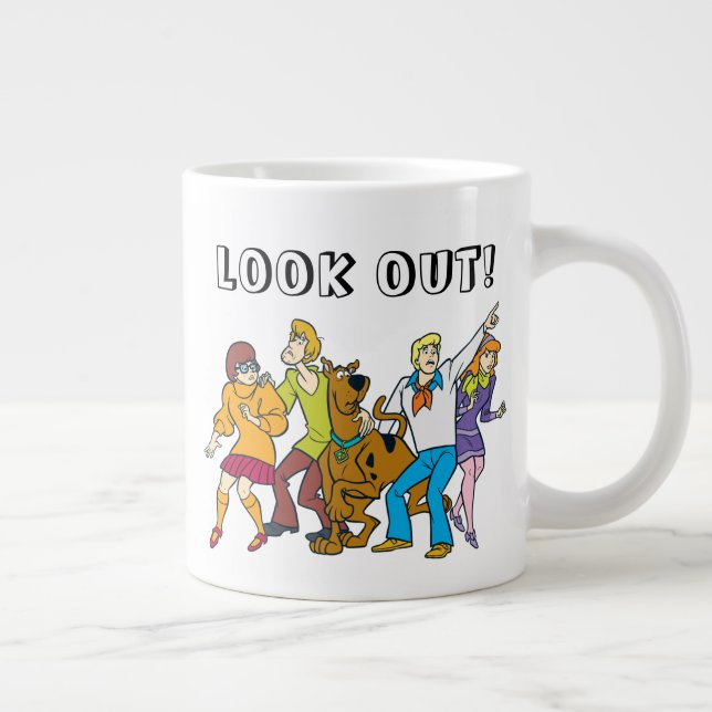 Caneca De Café Grande Whole Gang 13 Mystery Inc (Direita)