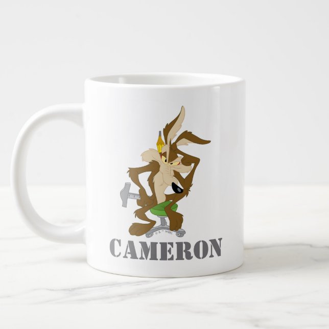 Caneca De Café Grande WILE E. COYOTE™ Planning (Esquerda)