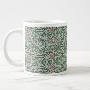 Caneca De Café Grande William Morris Vintage Doce Rosas Briar Folhagem