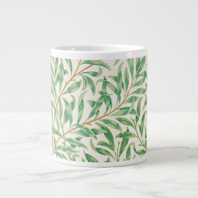 Caneca De Café Grande Willow Bough William Morris Pattern (Frente)