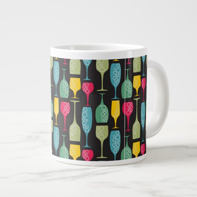 Caneca De Café Grande Wineglass (Frente Esquerda)