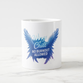 Caneca De Café Grande Wings of Chill Mug - Copa de Café Não Permitida Qu