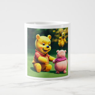 Caneca De Café Grande Winnie, o Pooh 4.