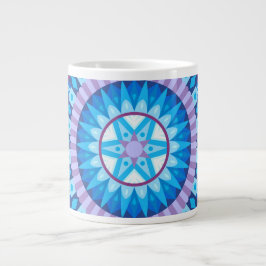 Caneca De Café Grande Winter Mandala