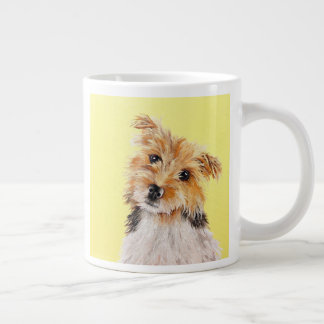 Caneca De Café Grande Wirehaired JRT