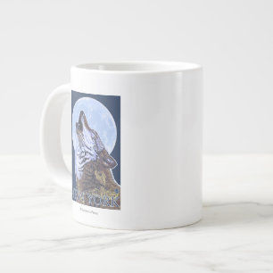 Caneca De Café Grande Wolf de New YorkHowling