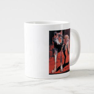 Caneca De Café Grande Wolf de Verão de 2001