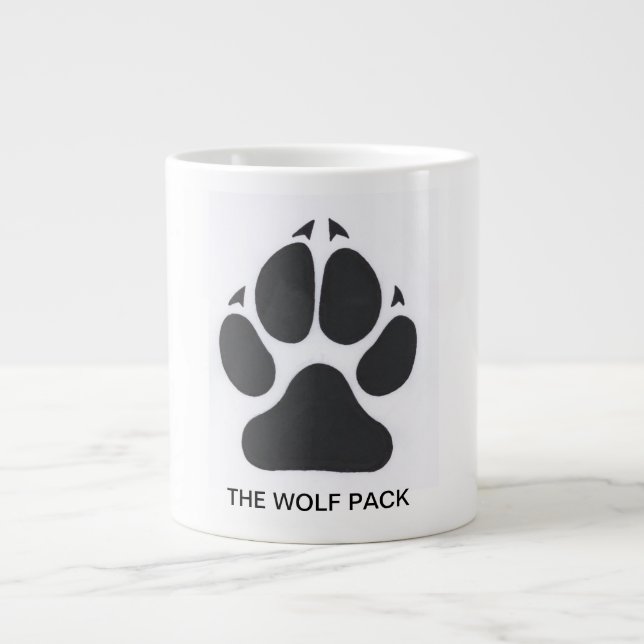 Caneca De Café Grande Wolf Pack Coffee Mug (Frente)