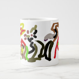 Caneca De Café Grande Wolf wild ink autumn