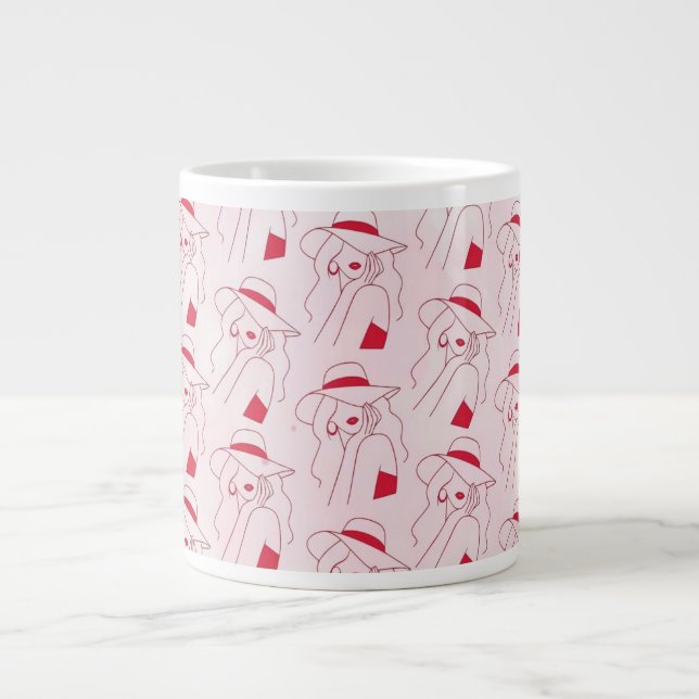 Caneca De Café Grande Woman (Frente)