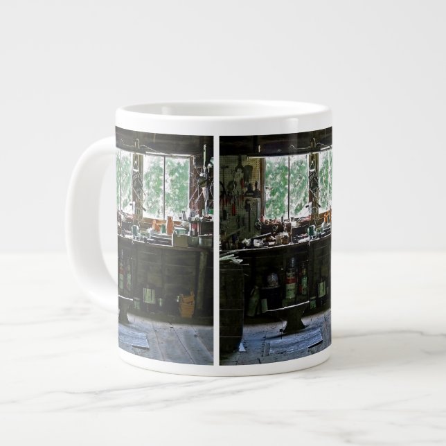 Caneca De Café Grande Workshop (Frente Esquerda)