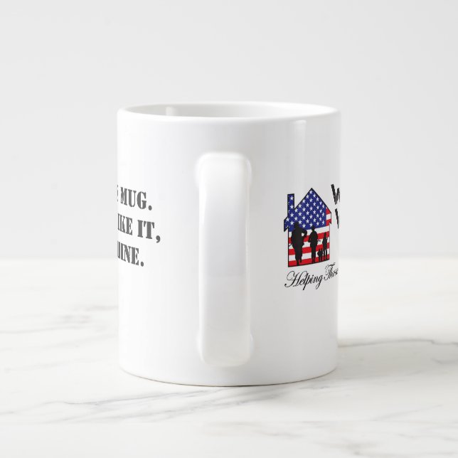 Caneca De Café Grande WWH Coffee Oath Mug (Traseira)