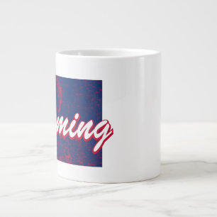 Caneca De Café Grande Wyoming