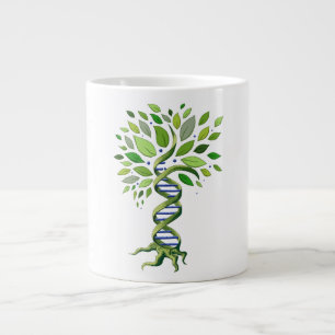 Caneca De Café Grande X-Large DNA Tree Mug