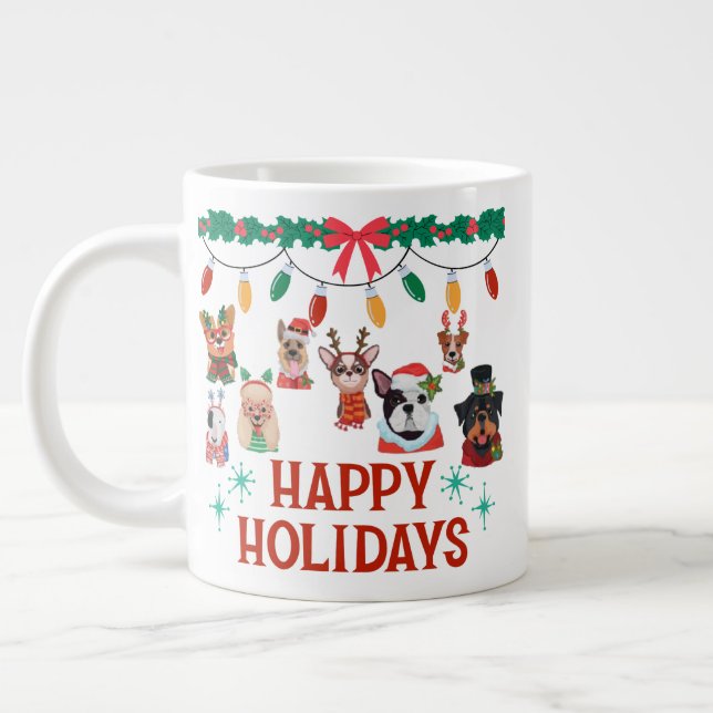 Caneca De Café Grande Xmas Roof coffee specialty mug (Esquerda)