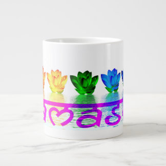 Caneca De Café Grande Yoga Namaste Tea ou Coffee Mug