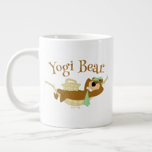 Caneca De Café Grande Yogi Bear Picnic Hammock Nap Time