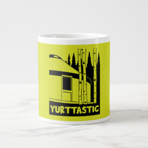Caneca De Café Grande Yurt Living In Nature