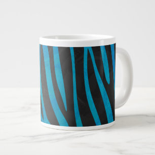 Caneca De Café Grande Zebra Black e Cinza