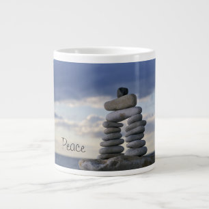 Caneca De Café Grande Zen Rocks Mug Pacífico