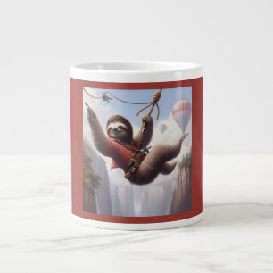 Caneca De Café Grande Zipling de Lama