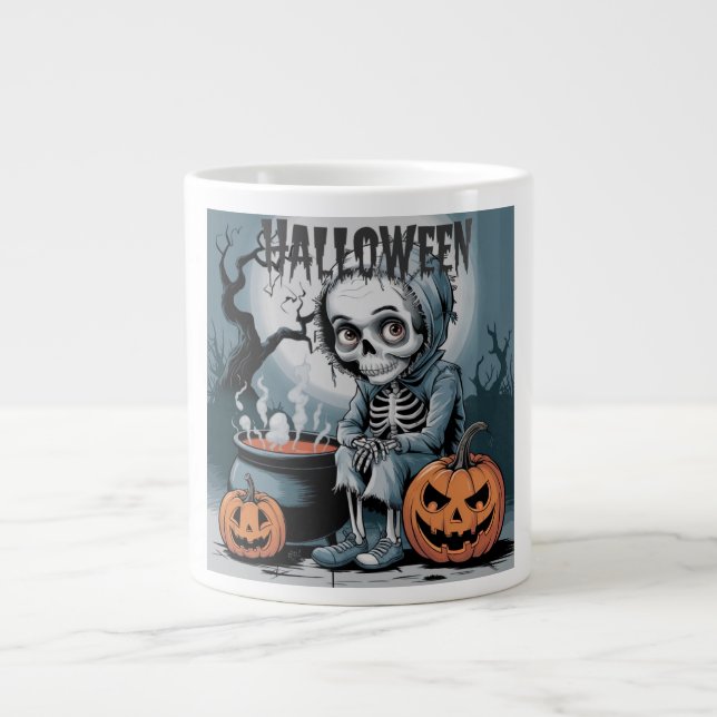 Caneca De Café Grande Zombie Mug (Frente)