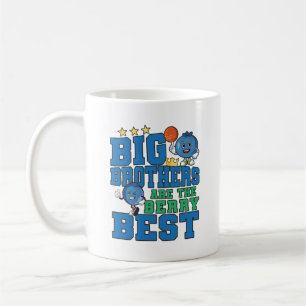 Caneca De Café Grandes Irmãos são os Melhores - Piada de Mirtilo