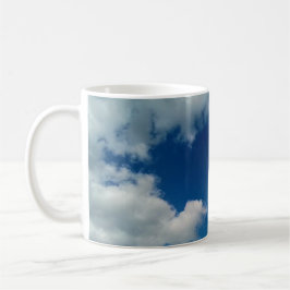 Caneca De Café Grandes manchas de nuvens