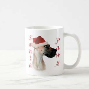 Caneca De Café Grandes pinturas de Papais noeis de dinamarquês