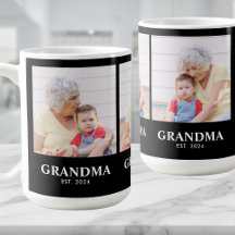 Grandma Established Bold Black 3 Photo Coffee