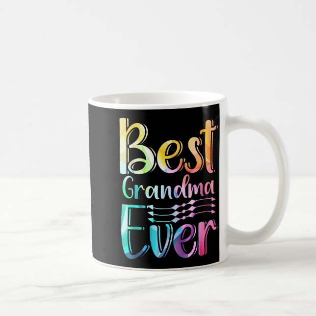 Caneca De Café Grandma Ever Gift Graphic Art Text Quote Design  (Direita)