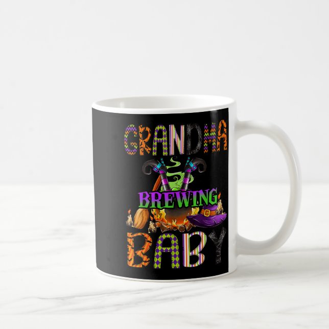 Caneca De Café Grandma Of Brewing Baby Halloween One Soky Grandma (Direita)