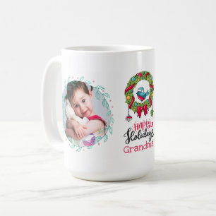 Caneca De Café GRANDMA PHOTO MUG - Netos de presentes de Natal