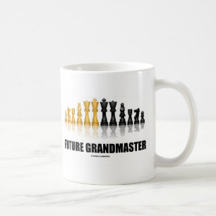 Caneca De Café Grandmaster futuro (grupo de xadrez)