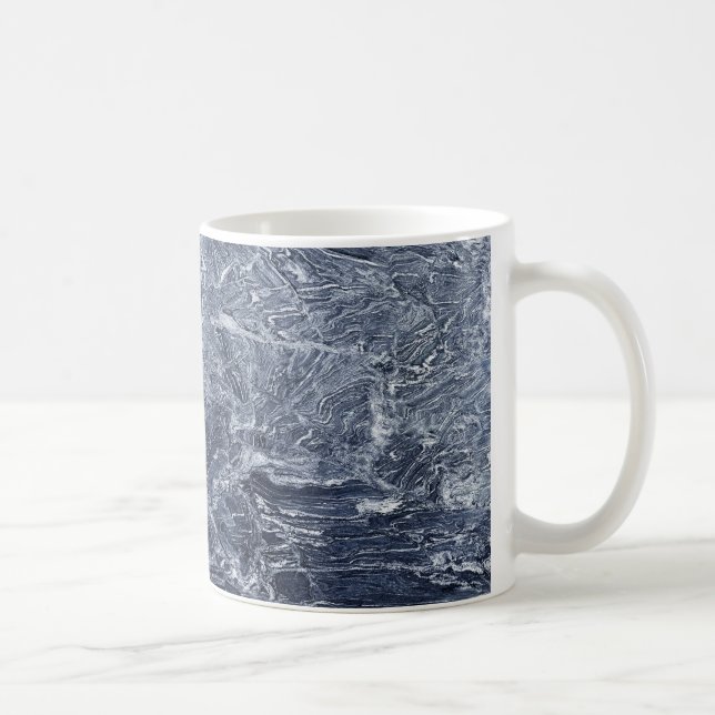 Caneca De Café Granite Stone Pattern Mug (Direita)