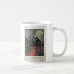 Caneca De Café Grant na captação da cidade de México Leutze