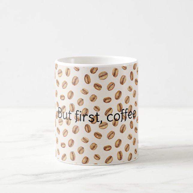 Caneca De Café Grãos de Café com Creme (Centro)