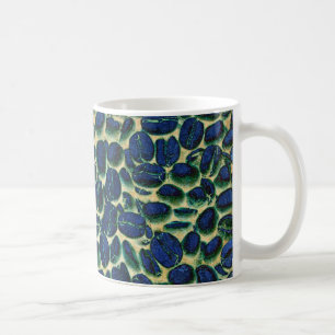 Caneca De Café grãos de café vibrantes