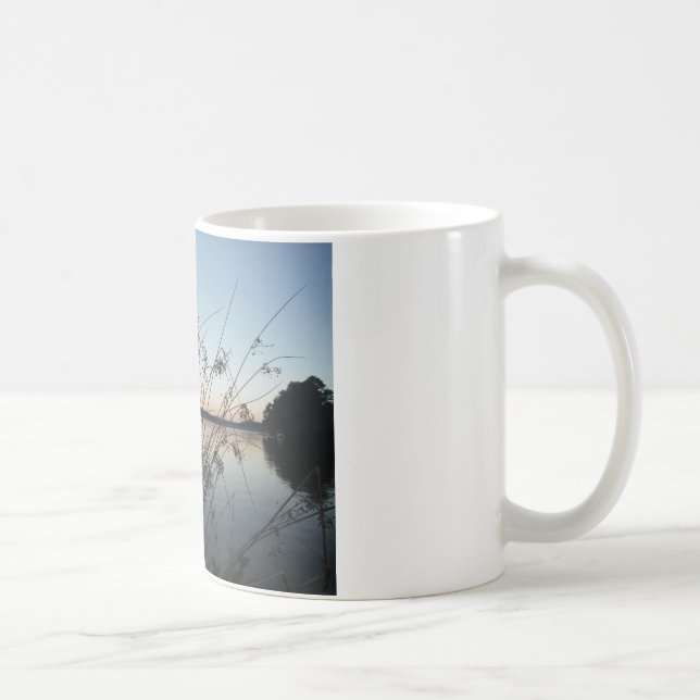 Caneca De Café Grãos no lago Sunset (Direita)